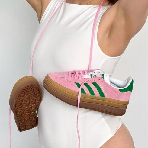 Кроссовки женские Adidas Gazelle Bold IE0420